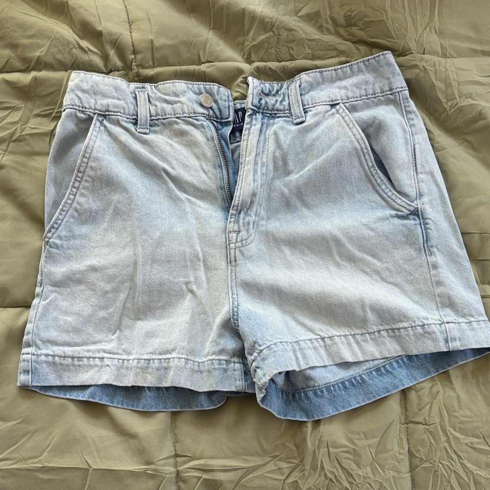 GAP Light Blue Jean Shorts for Women